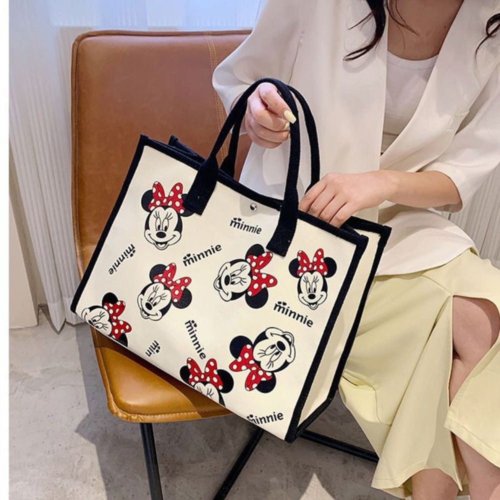 Large-capacity handbag fashionable and versatile shopping bag